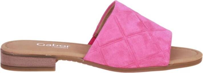 Gabor Comfort Slippers G leest , Roze, Dames