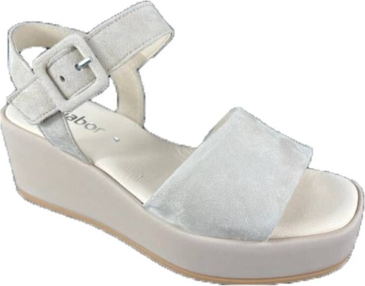 Gabor Schoenen Sandaal , Beige, Dames