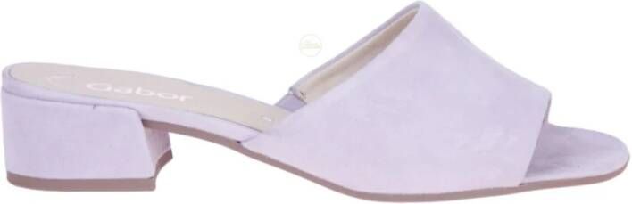 Gabor Best Fitting Slippers , Paars, Dames