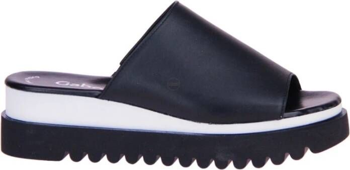 Gabor Best Fitting Slipper , Zwart, Dames