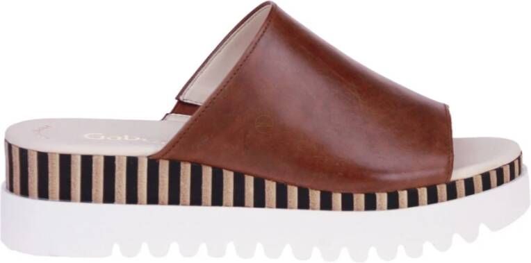 Gabor Best Fitting Slipper , Bruin, Dames