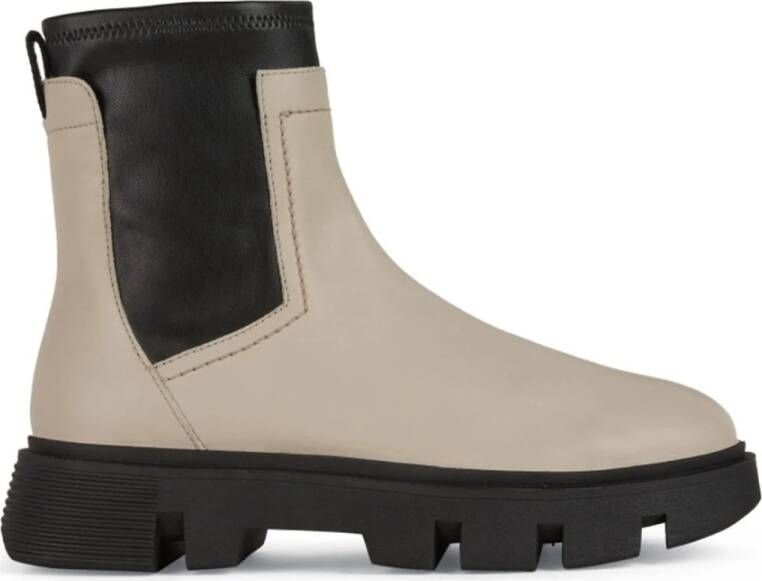 Geox Chelseaboots Beige Dames