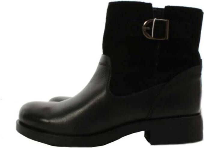 Geox Enkellaarsjes Zwart Dames