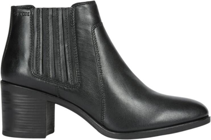 Geox D New Asheel boots , Zwart, Dames