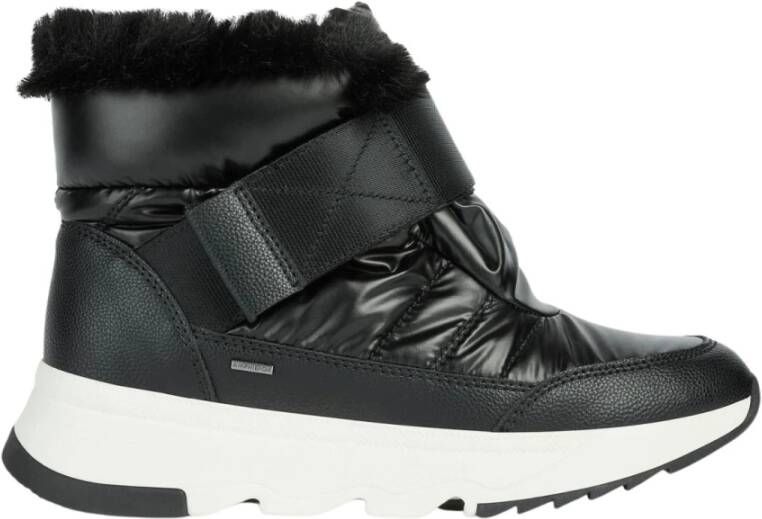 Geox falena abx booties , Zwart, Dames
