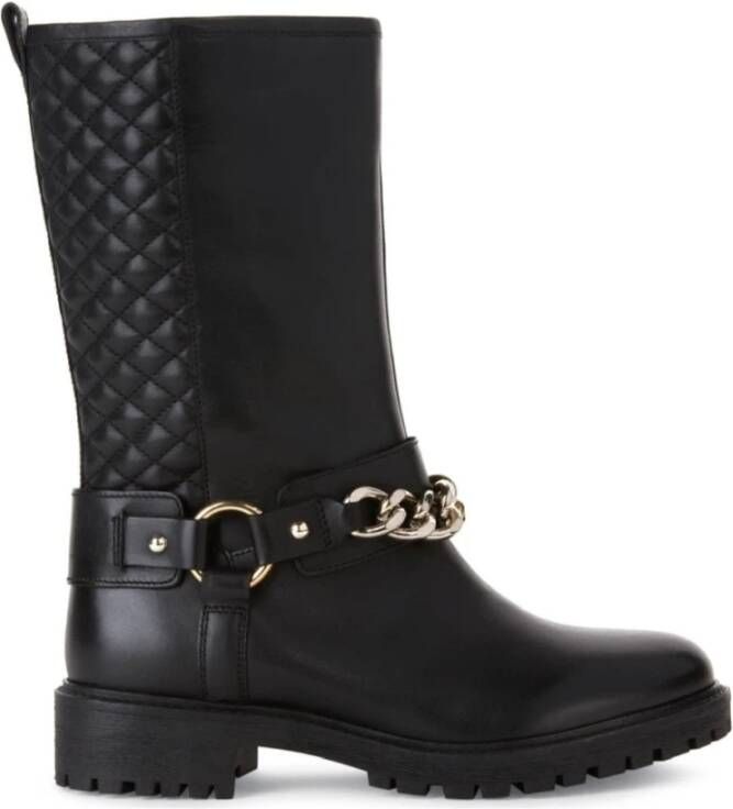 Geox Enkellaarsjes Zwart Dames