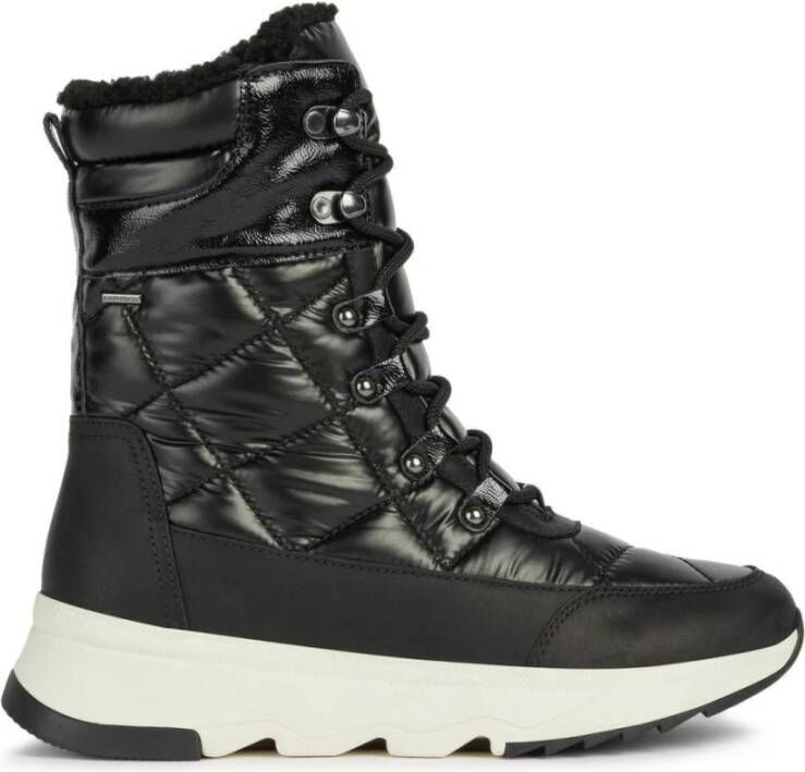 Geox falena abx booties , Zwart, Dames