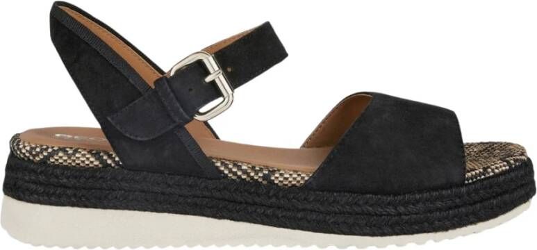 Geox eolie sandals , Zwart, Dames