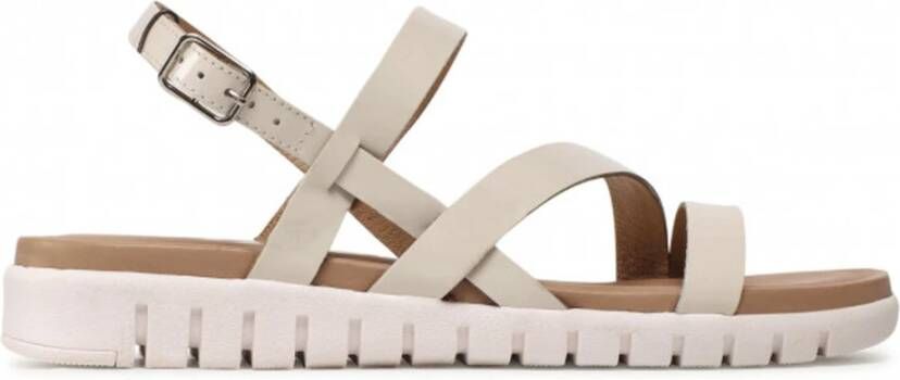 Gioseppo Platte sandalen , Beige, Dames