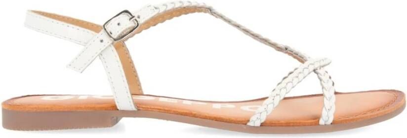 Gioseppo Sandalias Planas 62949 , Wit, Dames