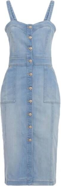 Guess Casual kleedjes Blauw Dames