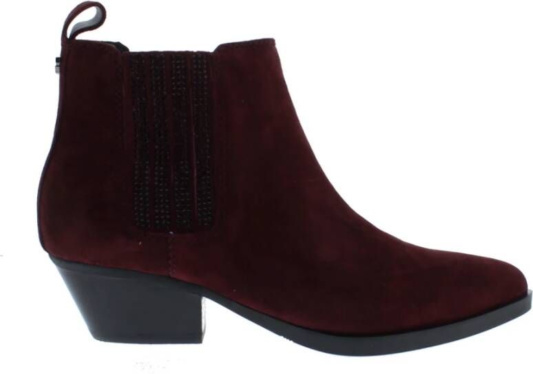 Guess Cowboylaarzen Rood Dames
