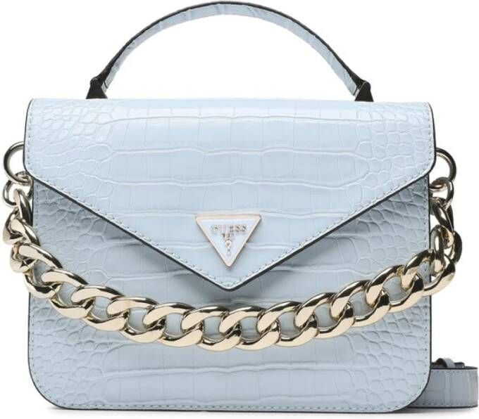 Guess Handtas Retour Krokodillenprint