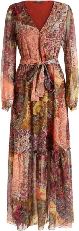 Guess Maxi kleedjes Oranje Dames