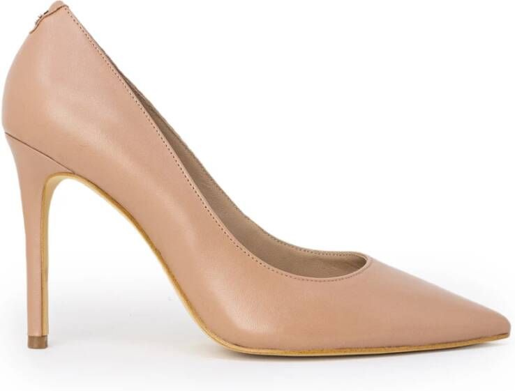 Guess Gavi9 Fl7Ga9 lea08 neckline , Beige, Dames