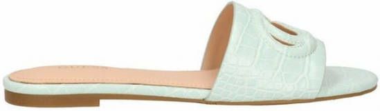 Guess Ciabatta Tashia2 Fl6T2S Pel19 , Wit, Dames