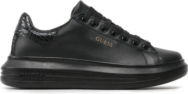 Guess Vibo Sneakers Gemengd Leder