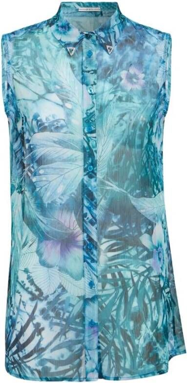 Guess Longsleeve shirts Blauw Dames