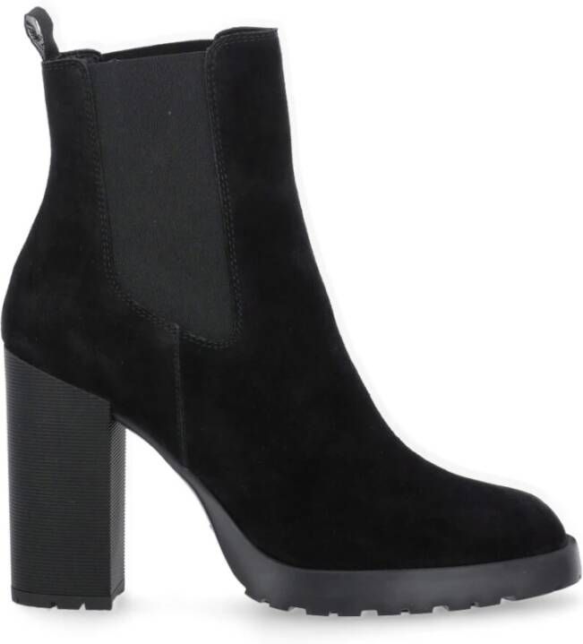 Hogan Enkellaarsjes Zwart Dames