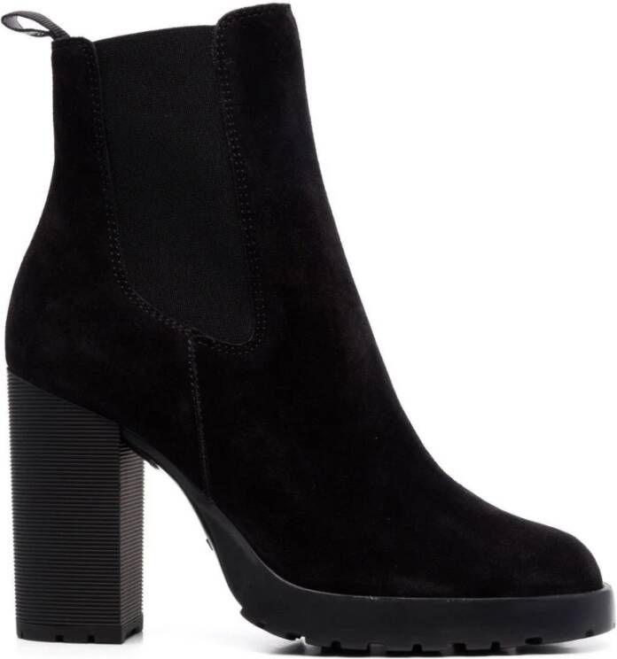 Hogan H623 Chelsea laarzen , Zwart, Dames