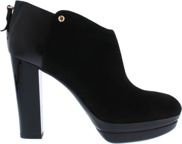 Hogan Enkellaarsjes Zwart Dames