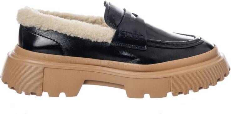 Hogan Instappers & Slip ons Zwart Dames