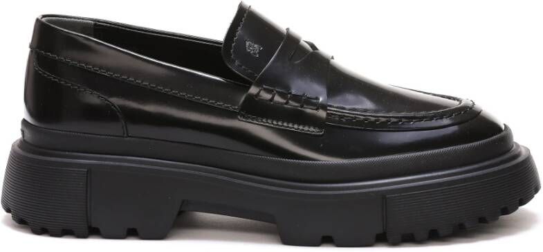 Hogan Instappers & Slip ons Zwart Dames