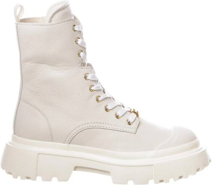 Hogan Veterlaarzen , Beige, Dames