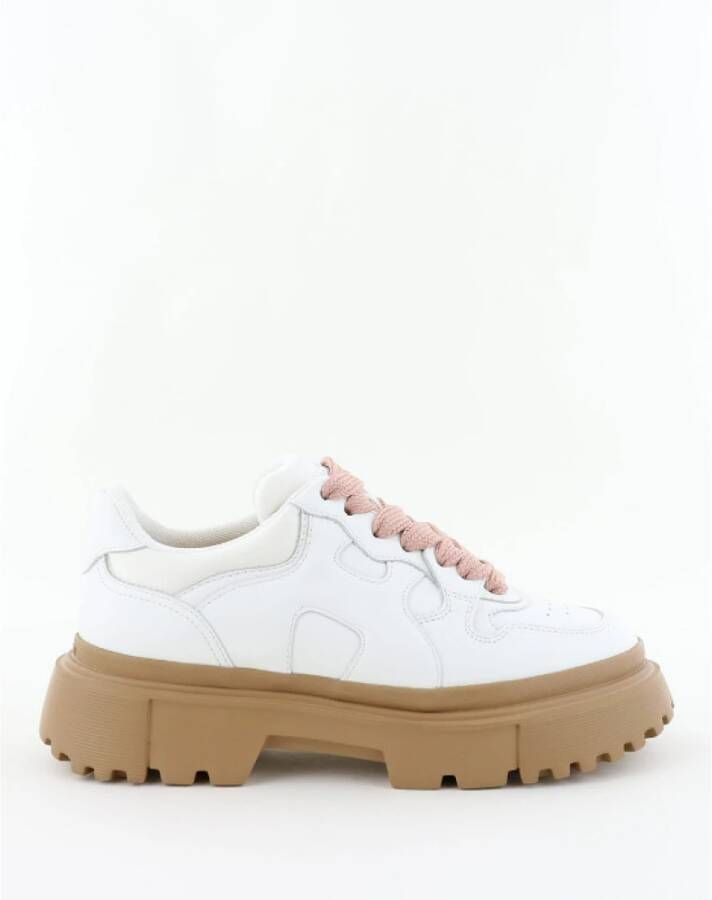 Hogan Veterlaarzen , Wit, Dames