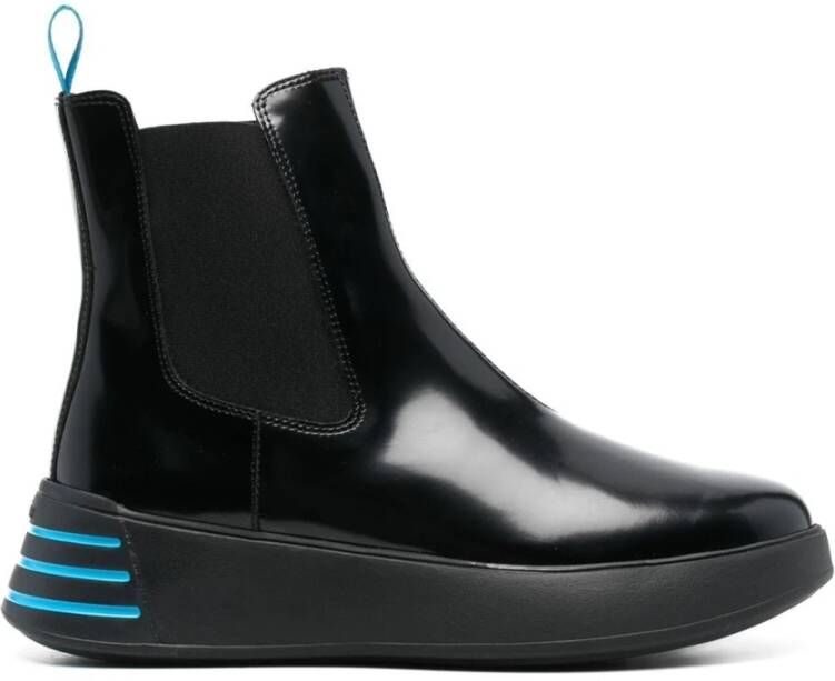 Hogan Enkel laarzen , Zwart, Dames