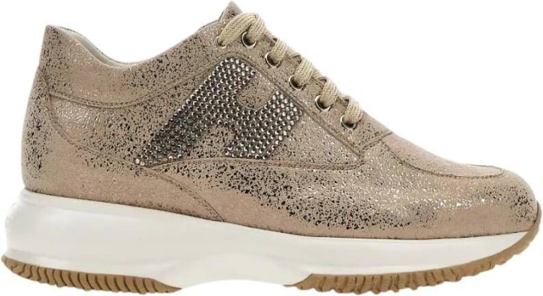 Hogan Sneakers Beige Dames
