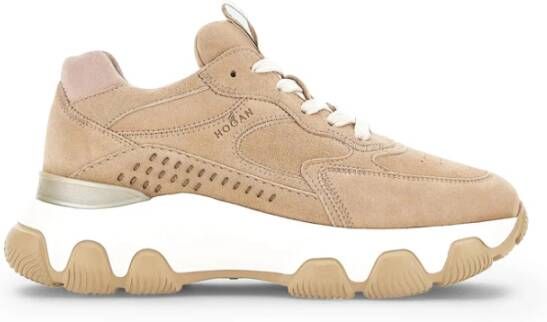 Hogan Hyperactieve sneakers , Beige, Dames