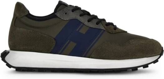 Hogan HXM6010EG01 Green Blue Lage sneakers