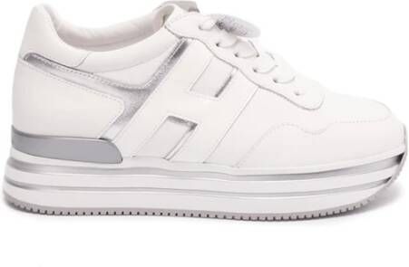 Hogan H222 Platform Sneakers , Wit, Dames