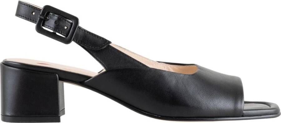 Högl Luisa Middle Heels Sandals , Zwart, Dames