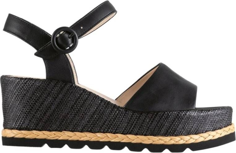 Högl Hoge hiel sandalen , Zwart, Dames