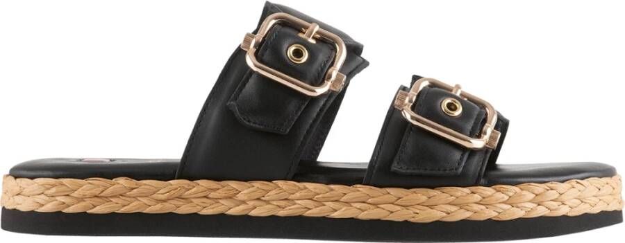 Högl Hoge hiel sandalen , Zwart, Dames