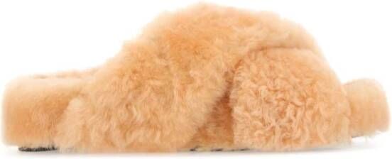 Jil Sander Pantoffels Oranje Dames