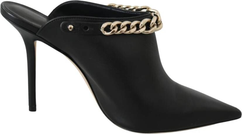 Jimmy Choo Hoge hiel sandalen , Zwart, Dames