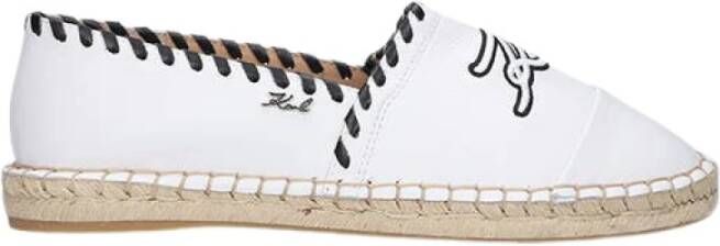 Karl Lagerfeld Espadrilles Wit Dames