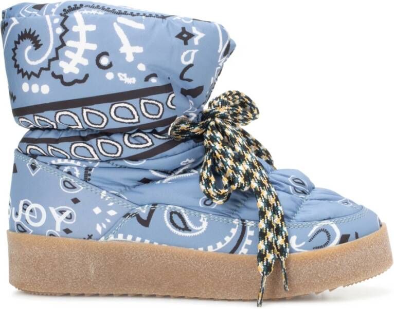 Khrisjoy Winterlaarzen , Blauw, Dames