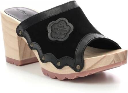 Kickers Heeled Mules Kick Woodstok , Oranje, Dames