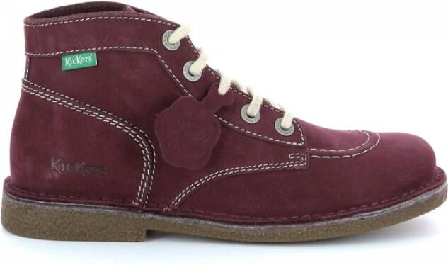 Kickers Legendiknew Shoes , Rood, Dames