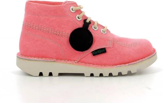 Kickers Kick Hi Shoes , Roze, Dames