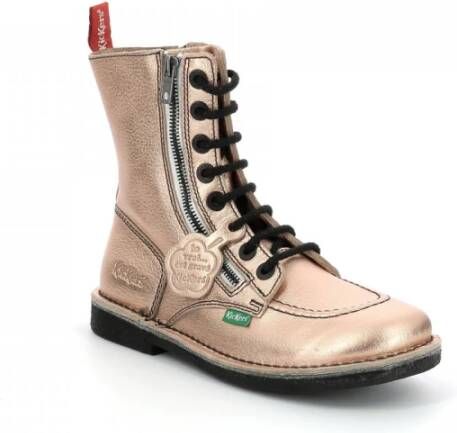 Kickers Meetickzip Boots , Roze, Dames