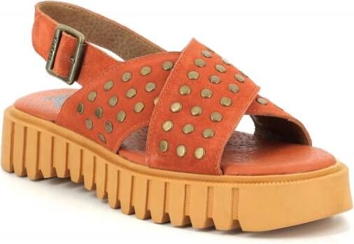 Kickers Kick Fact Shoes , Oranje, Dames