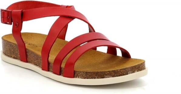 Kickers Kick Alice Sandals , Rood, Dames