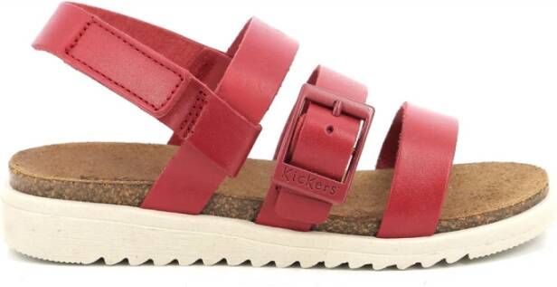 Kickers Alana Kid Shoes , Rood, Dames
