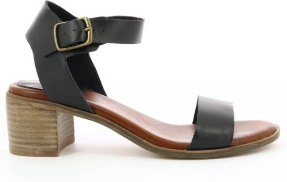 Kickers Volou High Heel Sandals , Rood, Dames