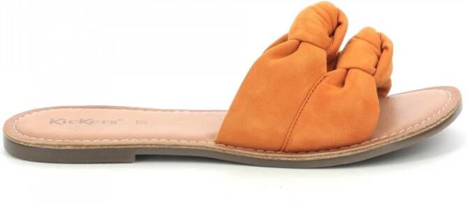 Kickers Divalto Sandals , Oranje, Dames